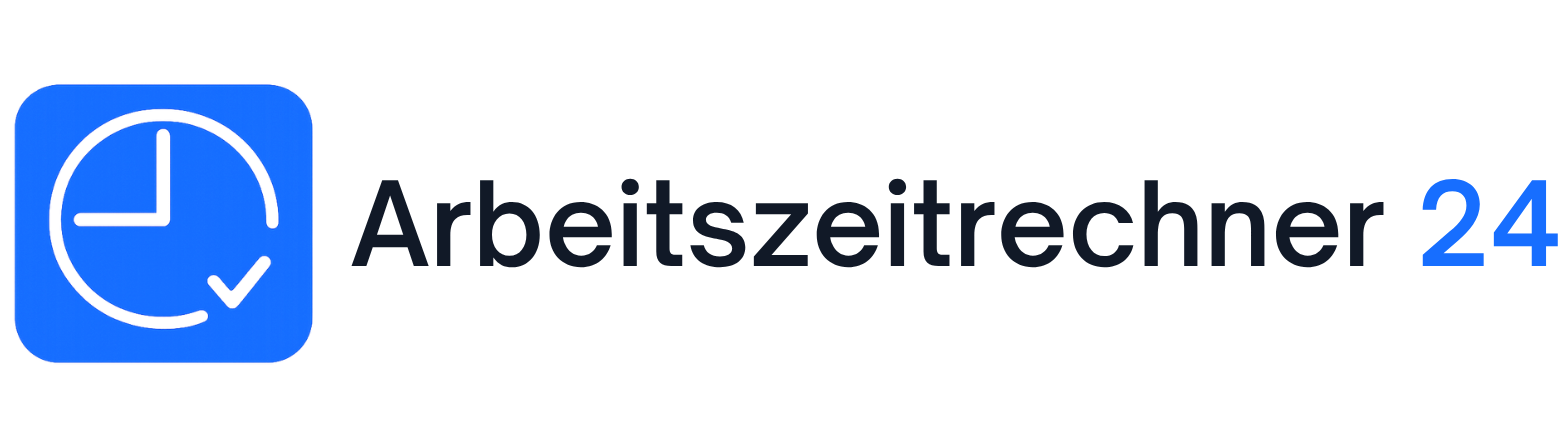 Arbeitszeitrechner24 – Kostenloser Arbeitszeitrechner für Arbeitszeit, Überstunden & Pausen